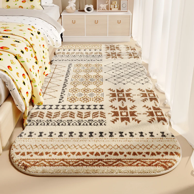 High sense non-slip floor mat Long plush mat machine washable