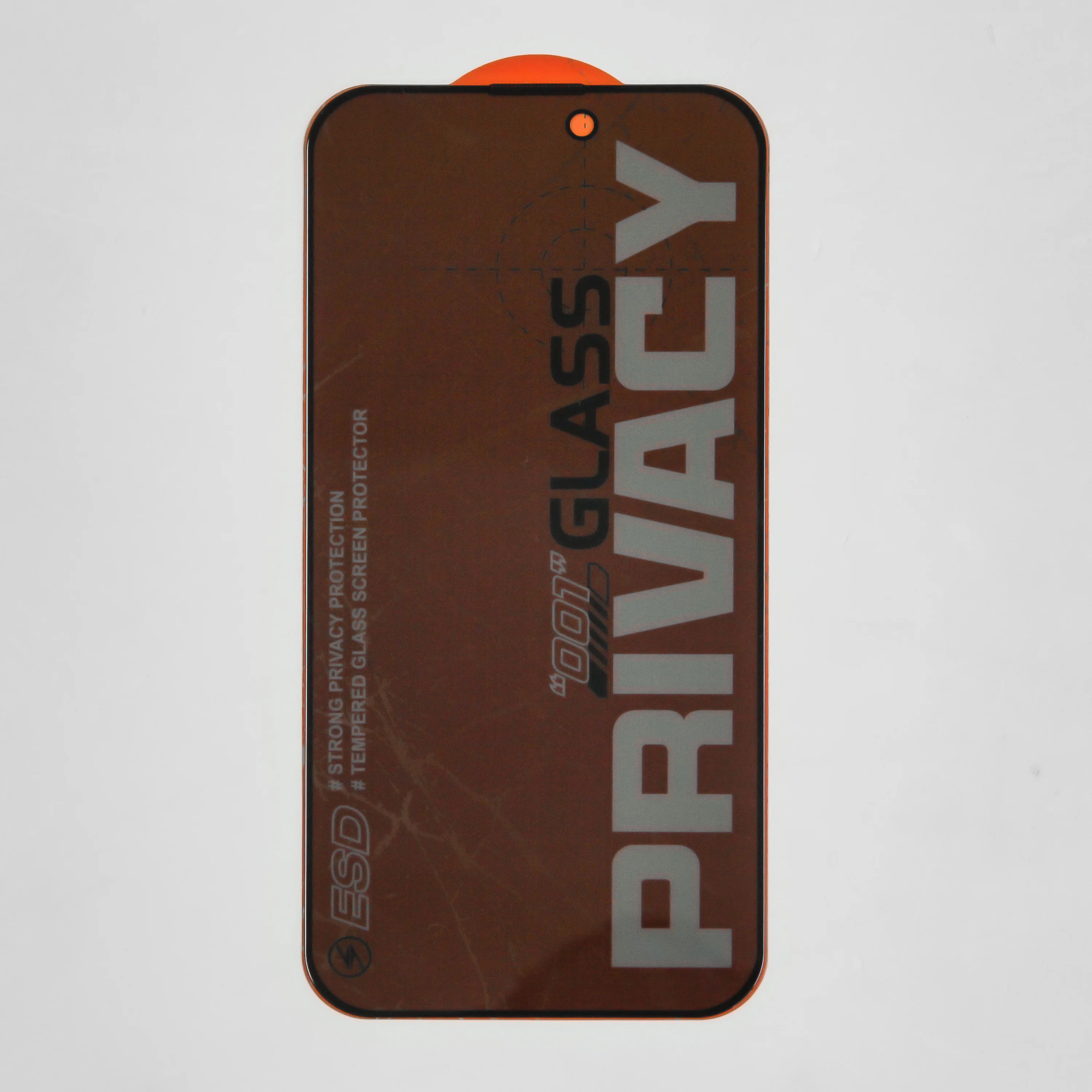 ZIFRIEND 0.33m 9H Anti Scratch Bubble Free Anti Spy Privacy Tempered Glass Screen Protector for iPhone 15 14 13 12 Pro Max plus