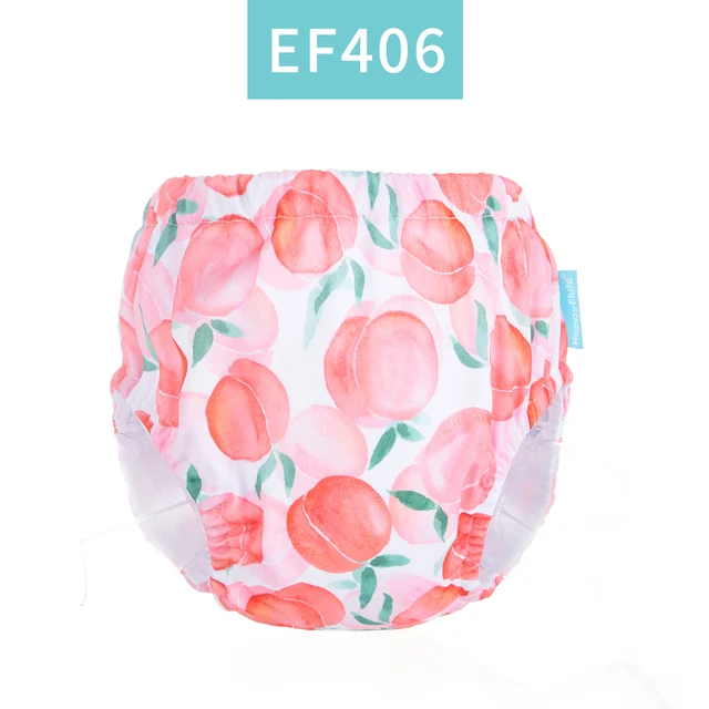 Happyflute Washable Diaper Baby Cloth Diapers Baby Cotton Training Pants Potty Training Underwear