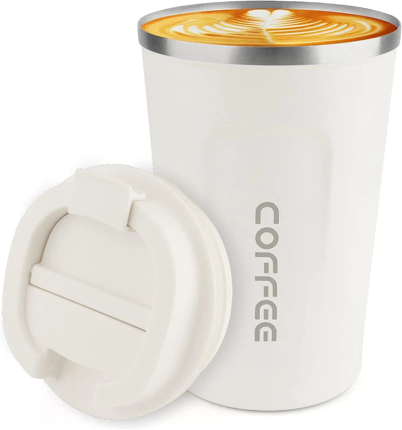 Outdoor Led Temperature Display temperature double walled stainless steel 510ml coffee cup
