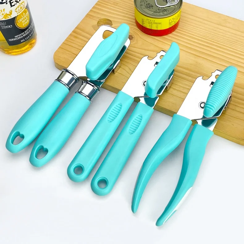 Feixiong Wholesale Commercial Manual Iron Can Opener Professional Jar Tin Bottle Opener Smooth Edge Sharp Blade Metal Can Opener