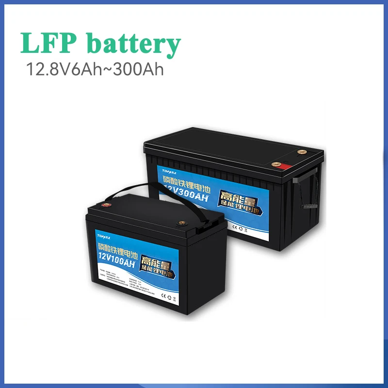 Hot Sale 12.8V Black ABS+PC Lifepo4 Cylindrical Cell Li-Ion Lithium Portable Power Stations
