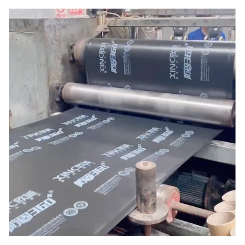 FG360+self adhesive PET modified bitumen Geotextile Membrane Waterproof Pond Liner roof membrane waterproof