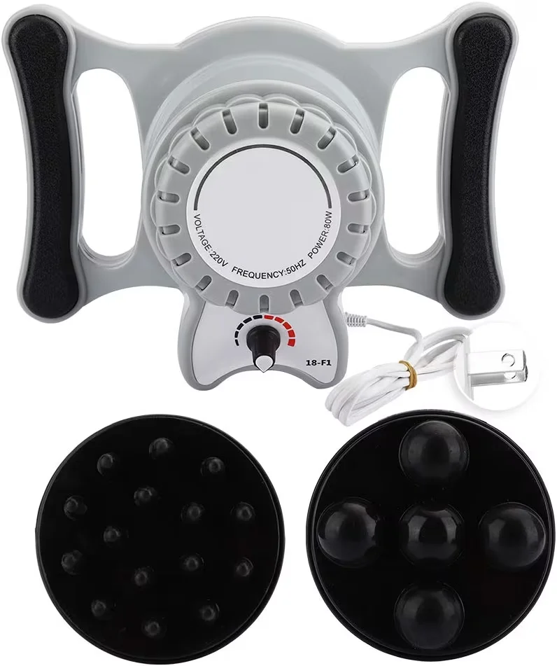 Nowcozy Body Massager Orbital Electric Portable Handheld with 2 Speed Vibration for Pain Deep Tissue Massage Therapy, Back