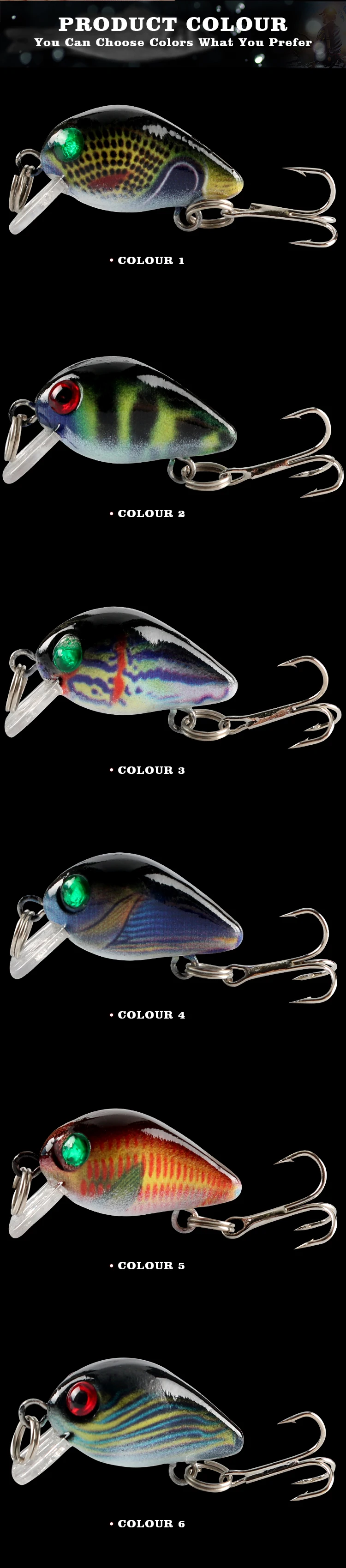 hard Minnow lures 3