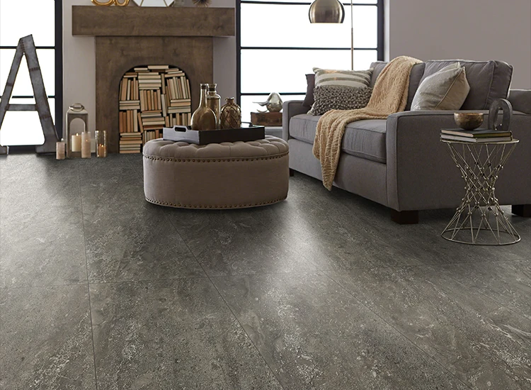 Advanced Grey 4.0 Cement Concert Stone Ceramic Granite Tile Flooring and walls Glazed Kitchen Soft Lapato Porcelain Tiles 120x60