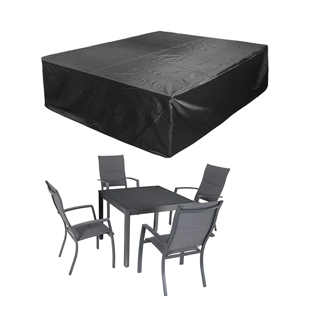 Oxford Cloth Fabric Dust Proof Outdoor Patio Table And Chair Cover Outdoor Garden Furniture Cover Rattan Waterproof