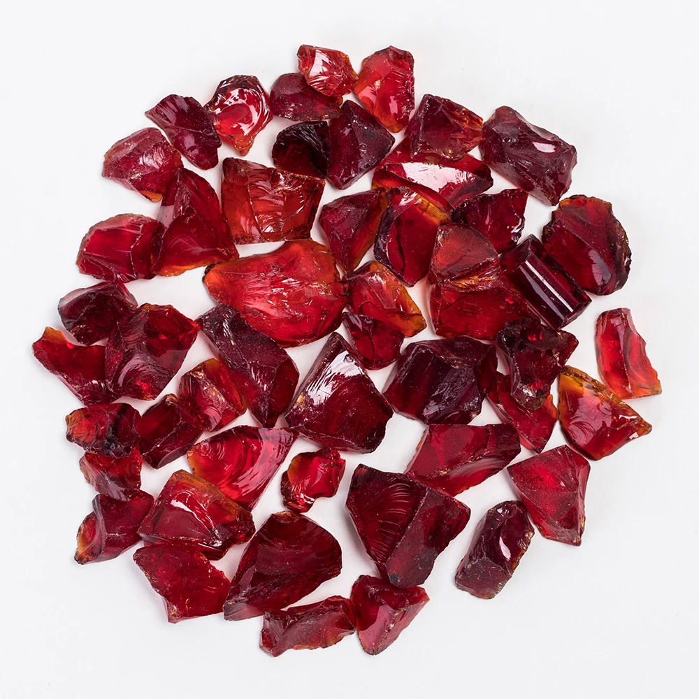 Садовый цветной переработанный сломанный лом дробленого стекла