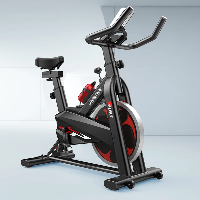 Yunpao professional electric folding 6KG flywheel weight gym bicycle home spinning bike fitness exercise machine
