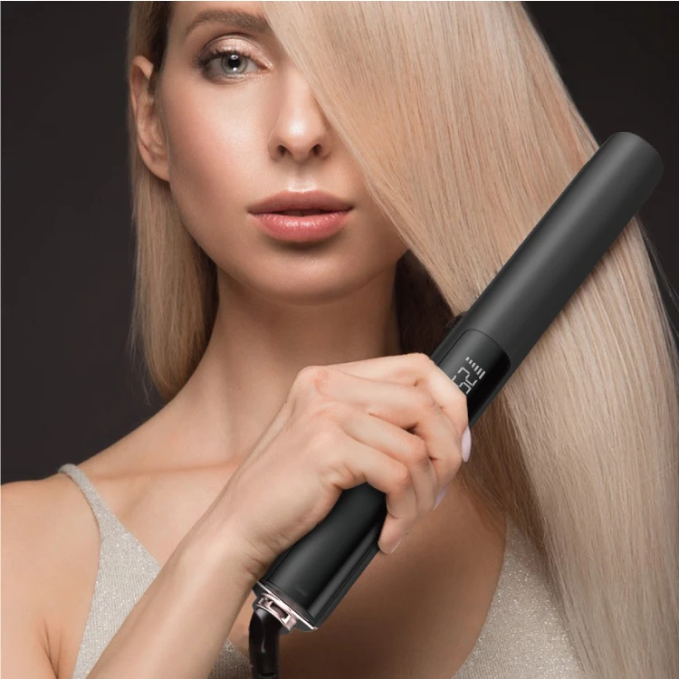 MCH Premium Keratin Therapy Straighten Your Hair Titanium Plate Flat Iron 480F Degrees Hair Straightener