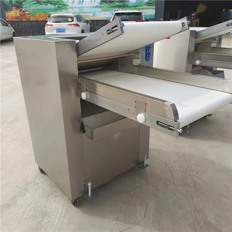 Automatic Dough Press Machine Pastry Dough Sheeter Machine Dough Flat Sheeter Machine