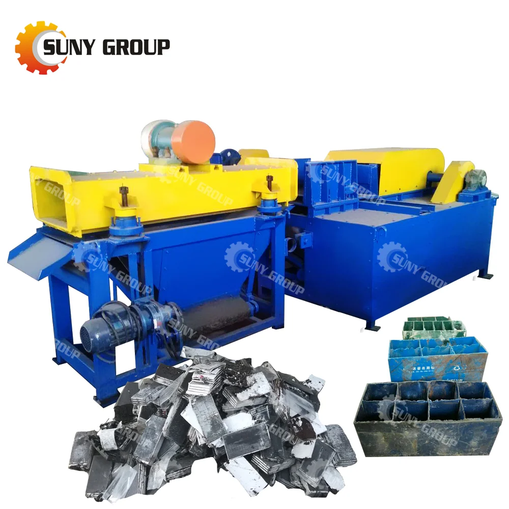 Fully Automatic Car Used Lead Acid Battery Recycling Machine Lead Acid Battery Recycling Plant