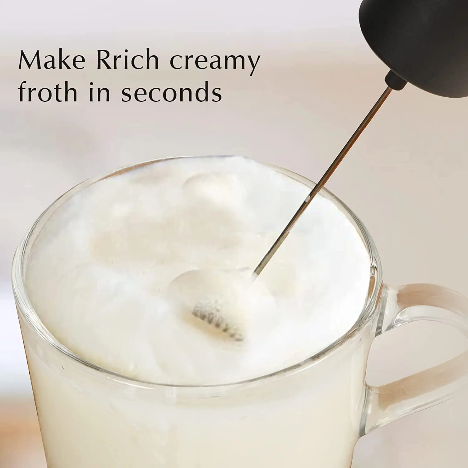 Китайский производитель пищевой нержавеющей стали автоматического Электрический молочной пены портативный работающий от батареи молоко пенообразователь