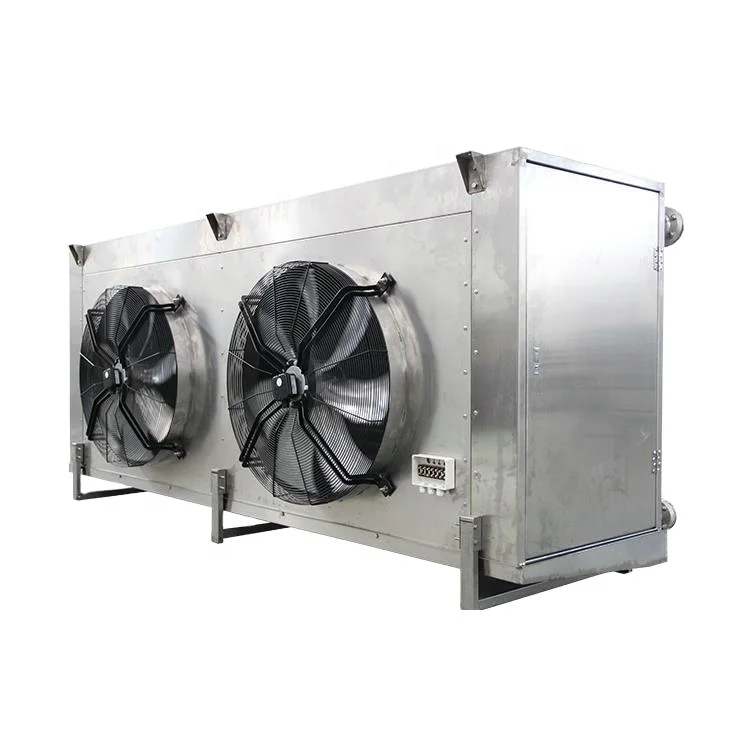 Factory price air cooled copper pipe R507 heat exchange evaporator with electric defrost