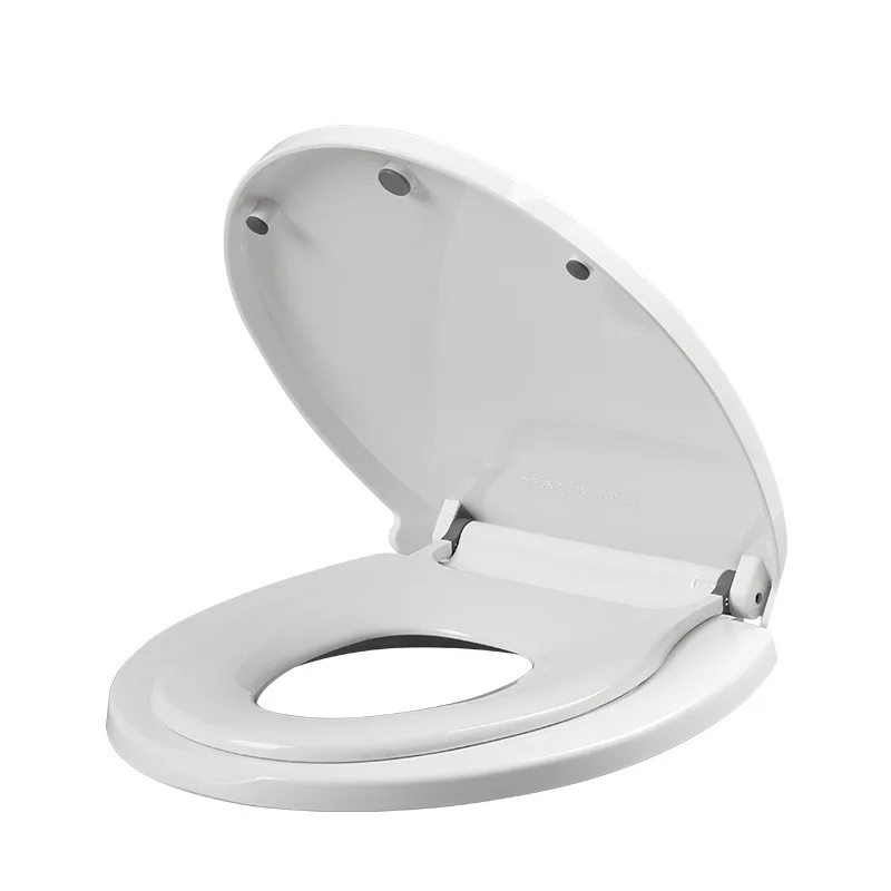 Bofan Modern Round Plastic Mother-Child Toilet Seat Universal Household Soft Close with Magnetic Function for Bathrooms