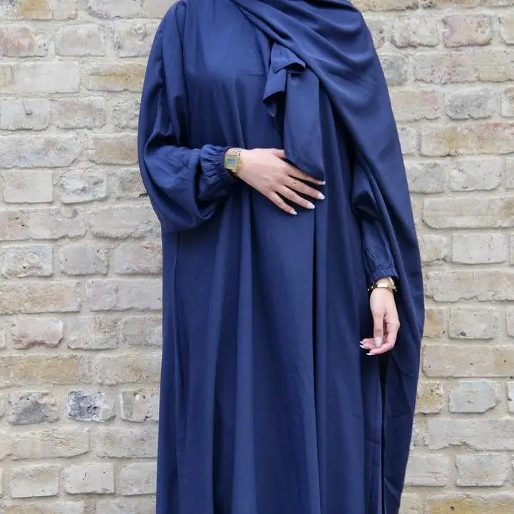 2022 Abaya dubai best selling monsoon bring hijab abaya women muslim dress long sleeve maxi dress for muslim