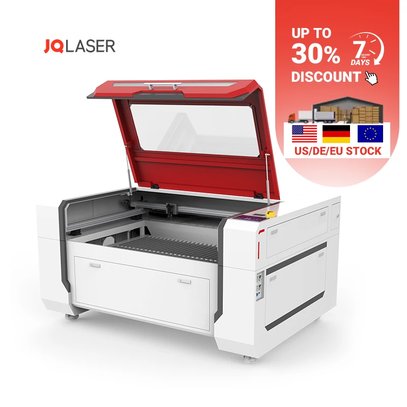 JQLASER 80 Вт 100 150 CO2 лазерный станок для резки Портативный гравировальный акриловой древесины