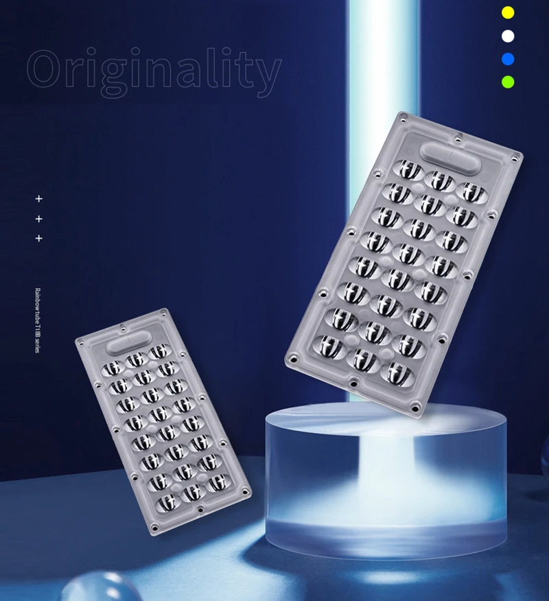 high quality High temperature resistant 2835 3030 optic pmma pc cover lenses led street light 80 degree  in China