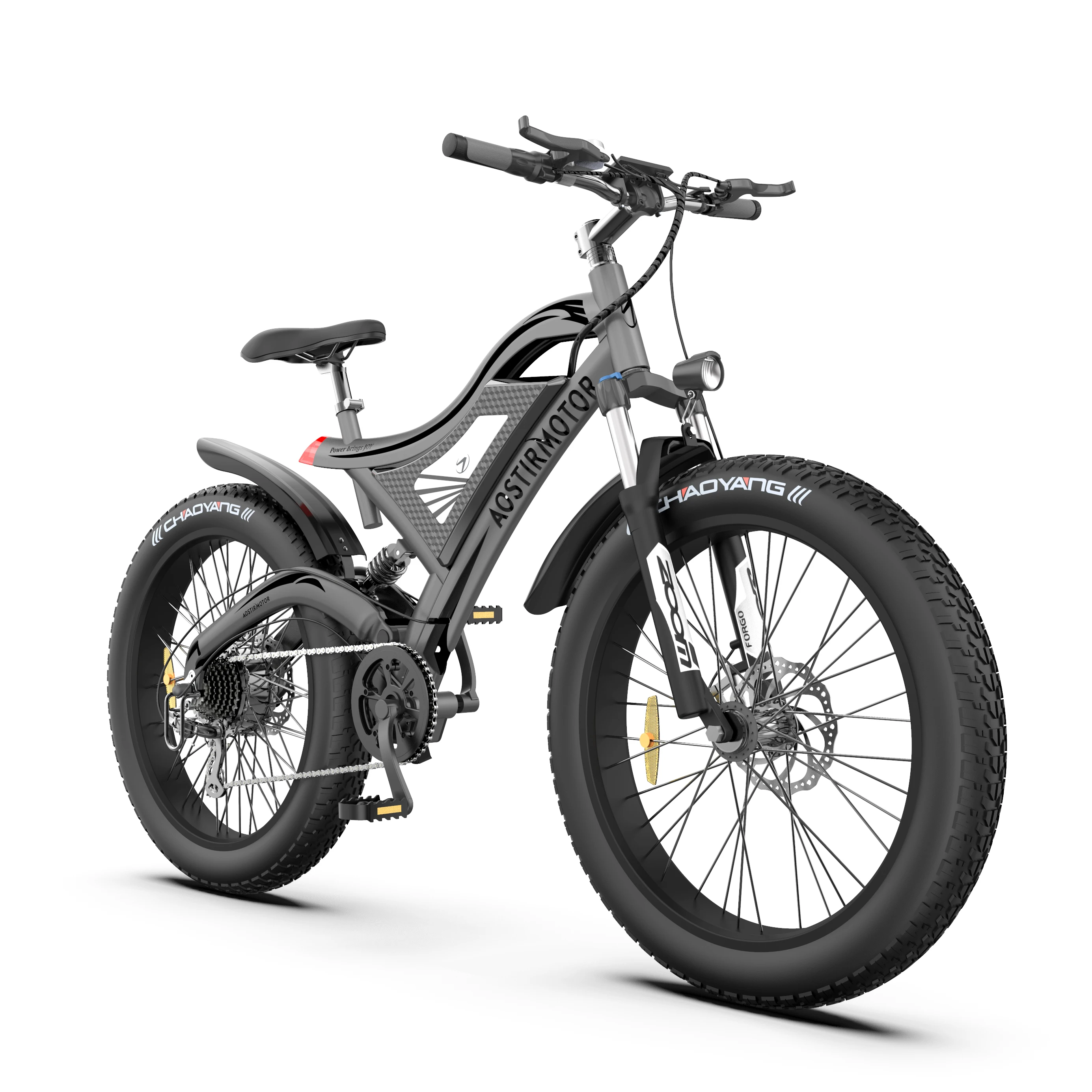 New arrival 45km/h fast speed 750 watt motor 26 inch 48v 15ah fat electric bike ebike