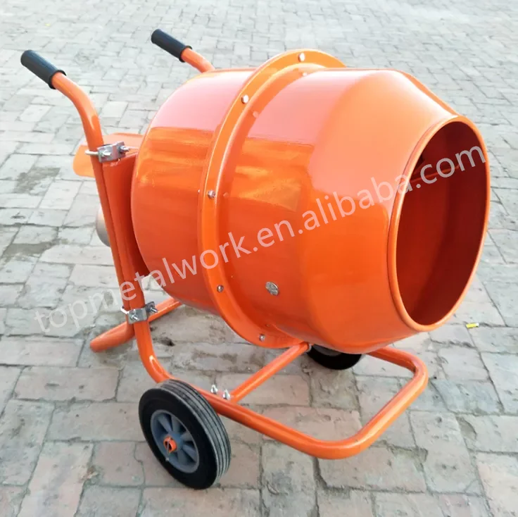 Электрическая мини-Бетономешалка из нержавеющей стали 240 В
