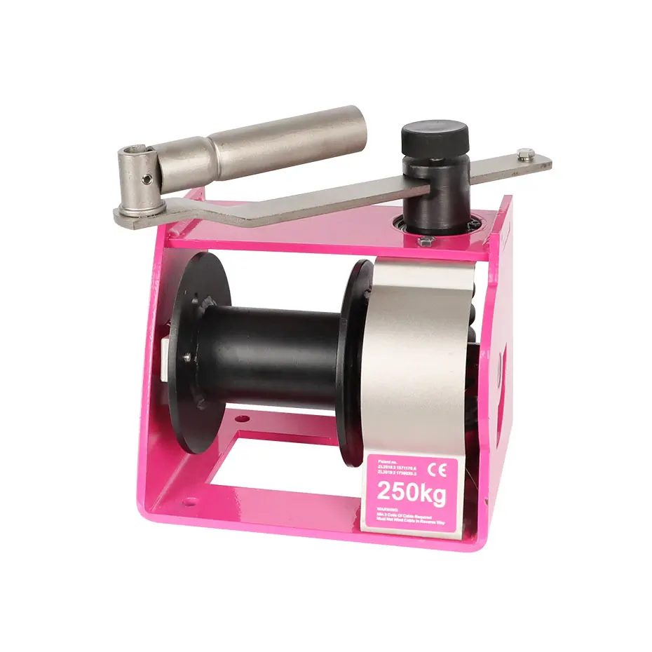 SHAWSON Heavy duty hand winch 0.25t0.5t worm gear hand winch worm XS-A lifting winch