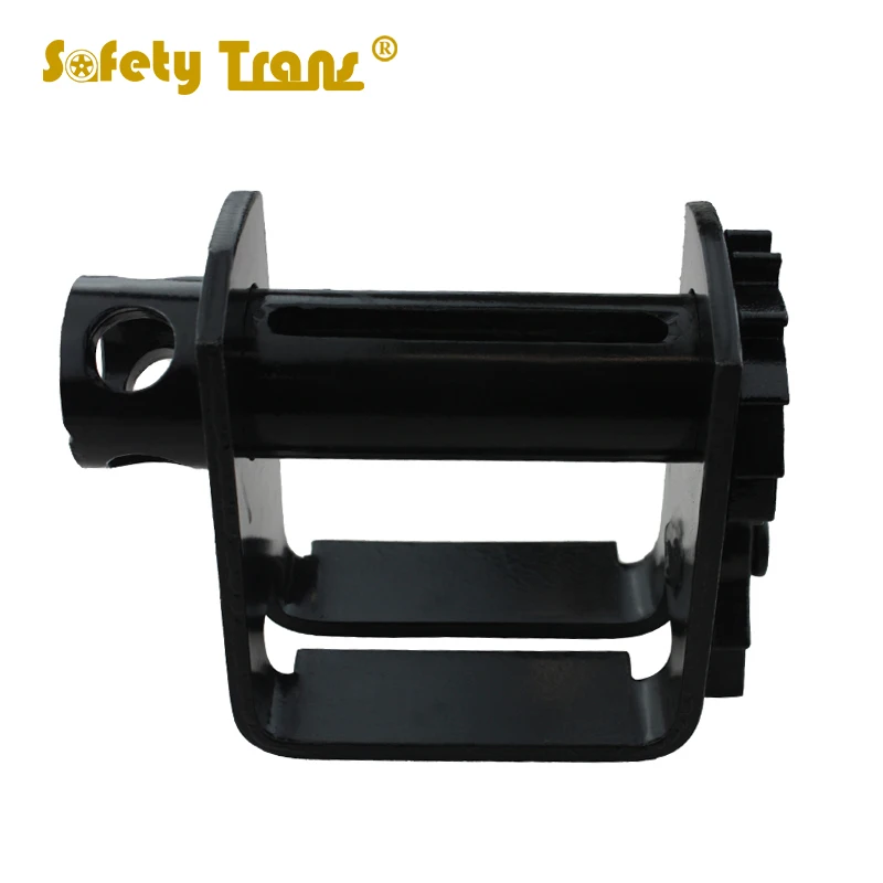 Jiulong 4inch hot sell black e-coating portable durable truck winch