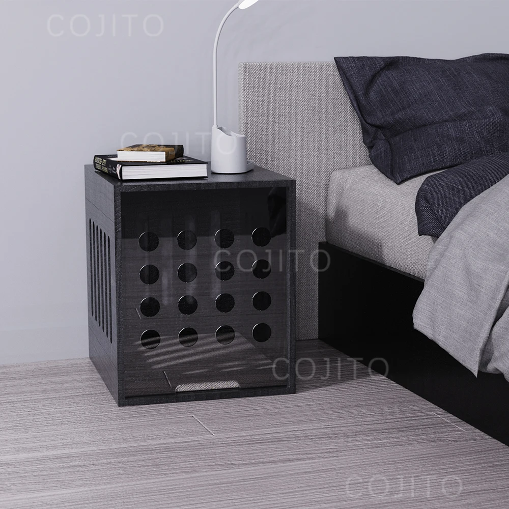 Indoor Luxury Demolition Wooden Dog Crate Cat Litter Box Furniture House Indoor Cabin for Dog