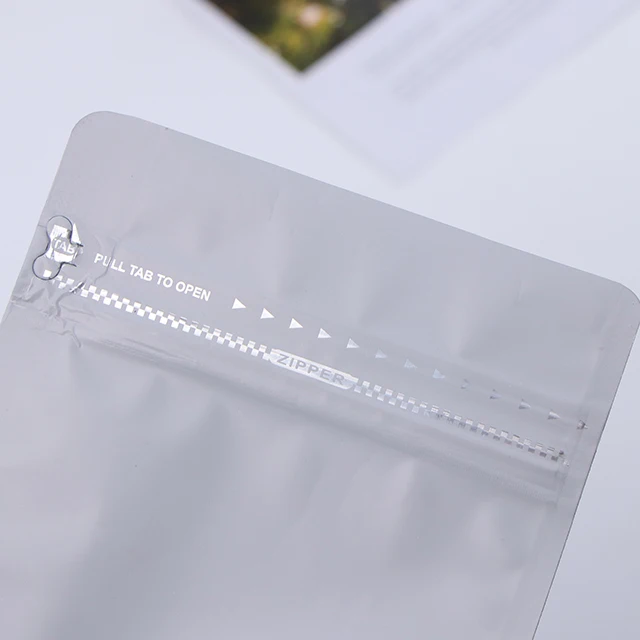 Self-sealing recyclable custom kraft paper craft bag of various colors 1KG 2kg empty flat bottom coffee bean packing zipper with