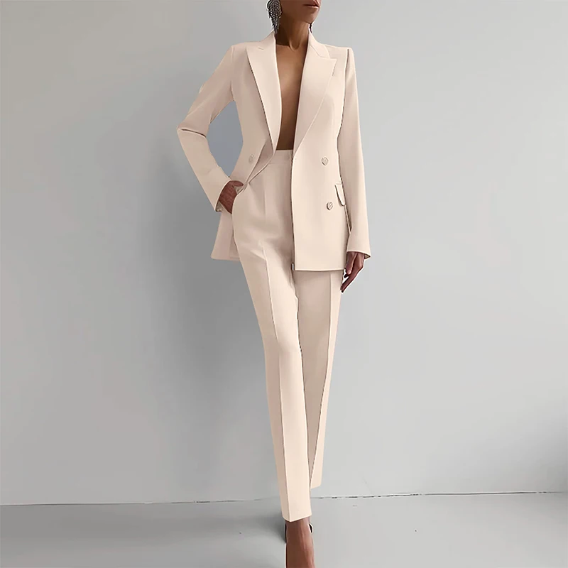 New Arrival Business Suits For Women Slim Blazer And Pants Set For Women Formal Suit Ladies Suits Office Wear