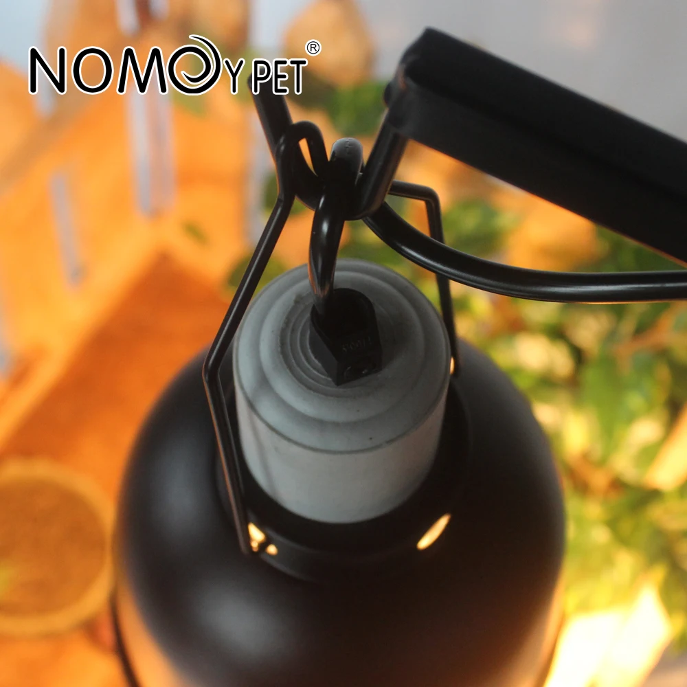 NOMOY PET New style factory supply 5.5 inch small  lamp cover with mirror paint outside shade NJ-01-C