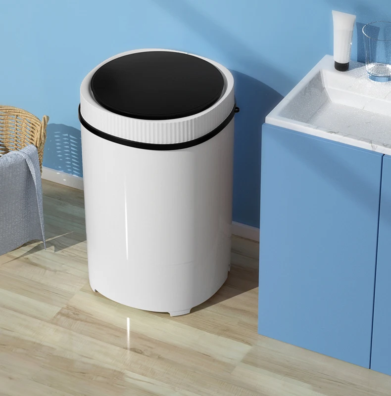 Mini Single Tub Washing Machine with Nylon brush Used to Washing Clothes and Shoes