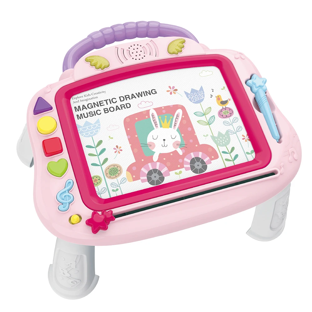 Magnetic Drawing Board Set  Magnet Doodle Pad Children Learning Writing Painting  Portable Travel Toys for Kids Birthday Gift