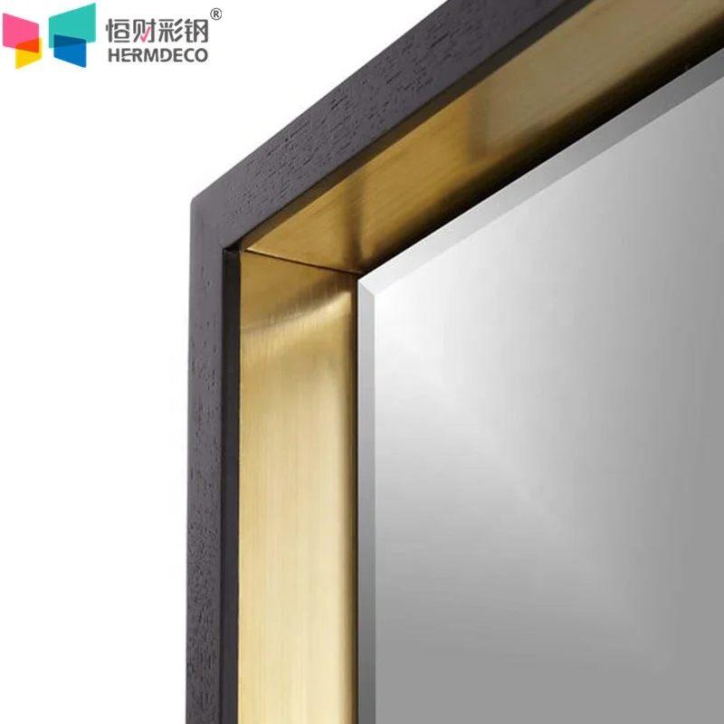 Acero Inoxidable Aisi 316 304 Stainless Steel Mill Test Certificate Sheet Stainless Steel Strips Square Tile Edge Trim