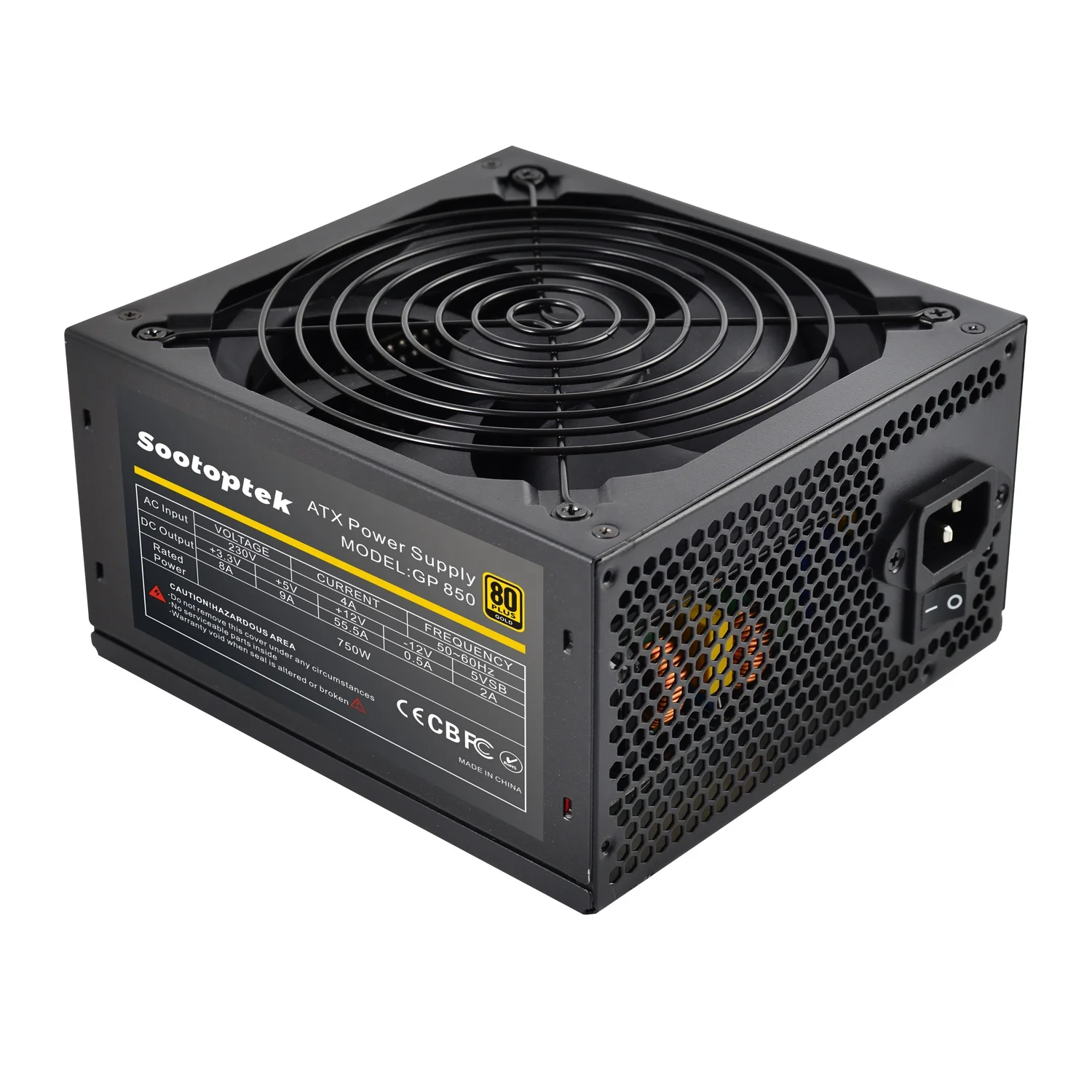Полностью модульный блок питания ATX 1000 Вт для игрового ПК 80 PLUS ЗОЛОТОЙ бренд Лидер продаж переключение ввода/вывода APFC
