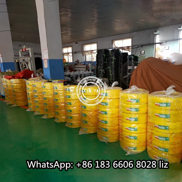 High Pressure Flexible Truck Trailer PA Nylon Spiral Coil Air Brake Hose for European Market