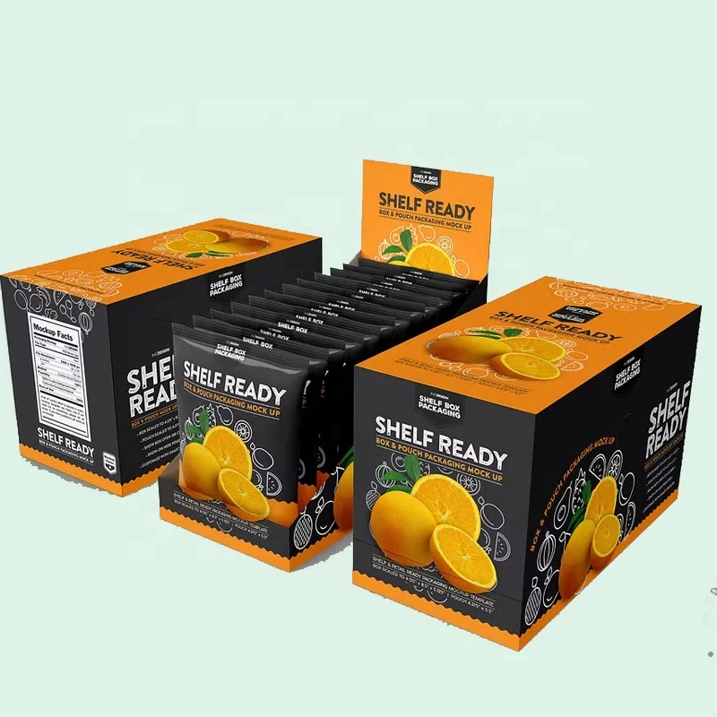Holidaypac Custom Shelf Ready Tray Display Box For Retail SRT