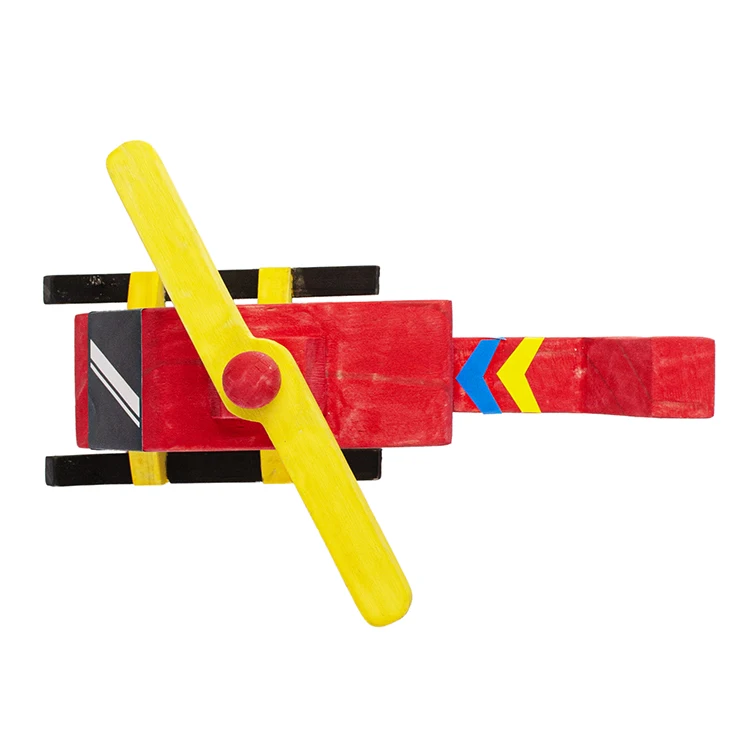 ShaunChee diy craft new arrival top selling wooden helicopter toys for kids
