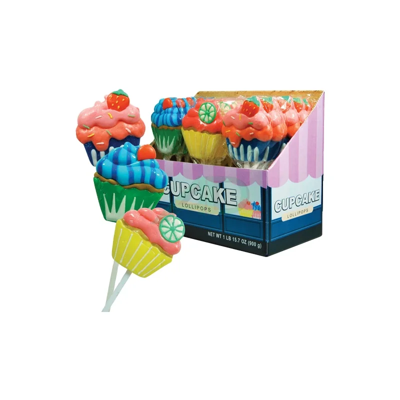 Supermarket Custom  Lollipops Cardboard Counter Display Stand High Quality Candy Display Box Snack PDQ for Promotion