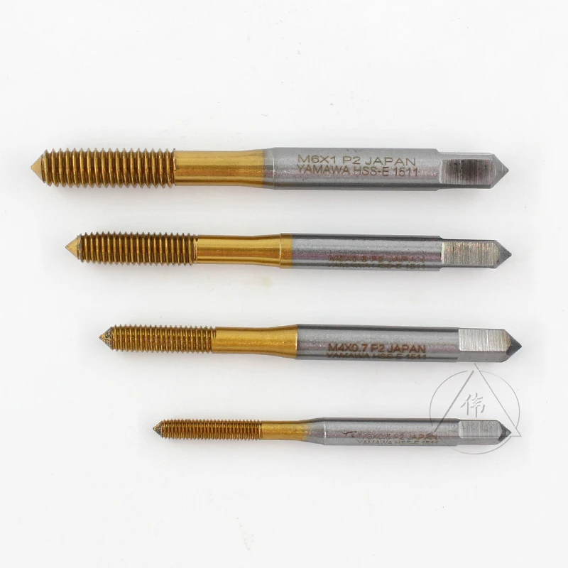 HSS Internal Thread forming Machine Tap titanium plated Extrusion Taps M2 M2.5 M3 M4 M5 M6 M8 M10 M12