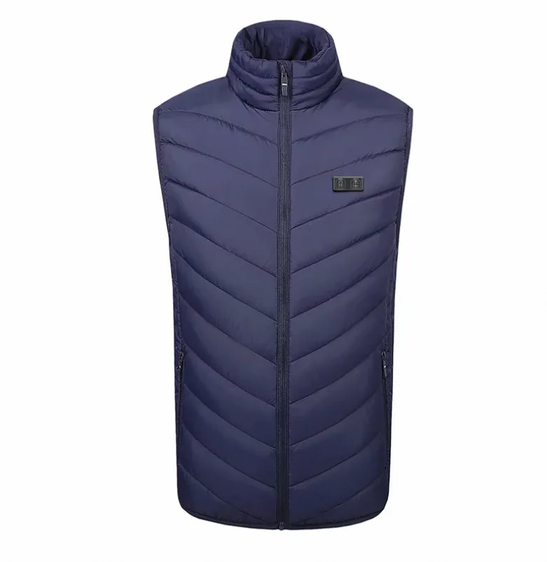 Battery Heated Winter Unisex Vest Dual Control Zone 17 Heated Vest Heating Thermal Clothing Lightweight Vest