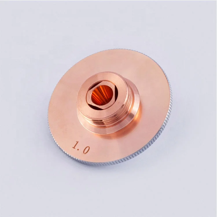Wholesale double layer 28*15 laser consumables fiber laser copper nozzles