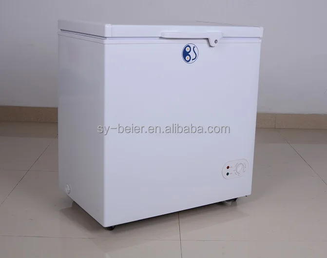 238L deep solar power chest freezer
