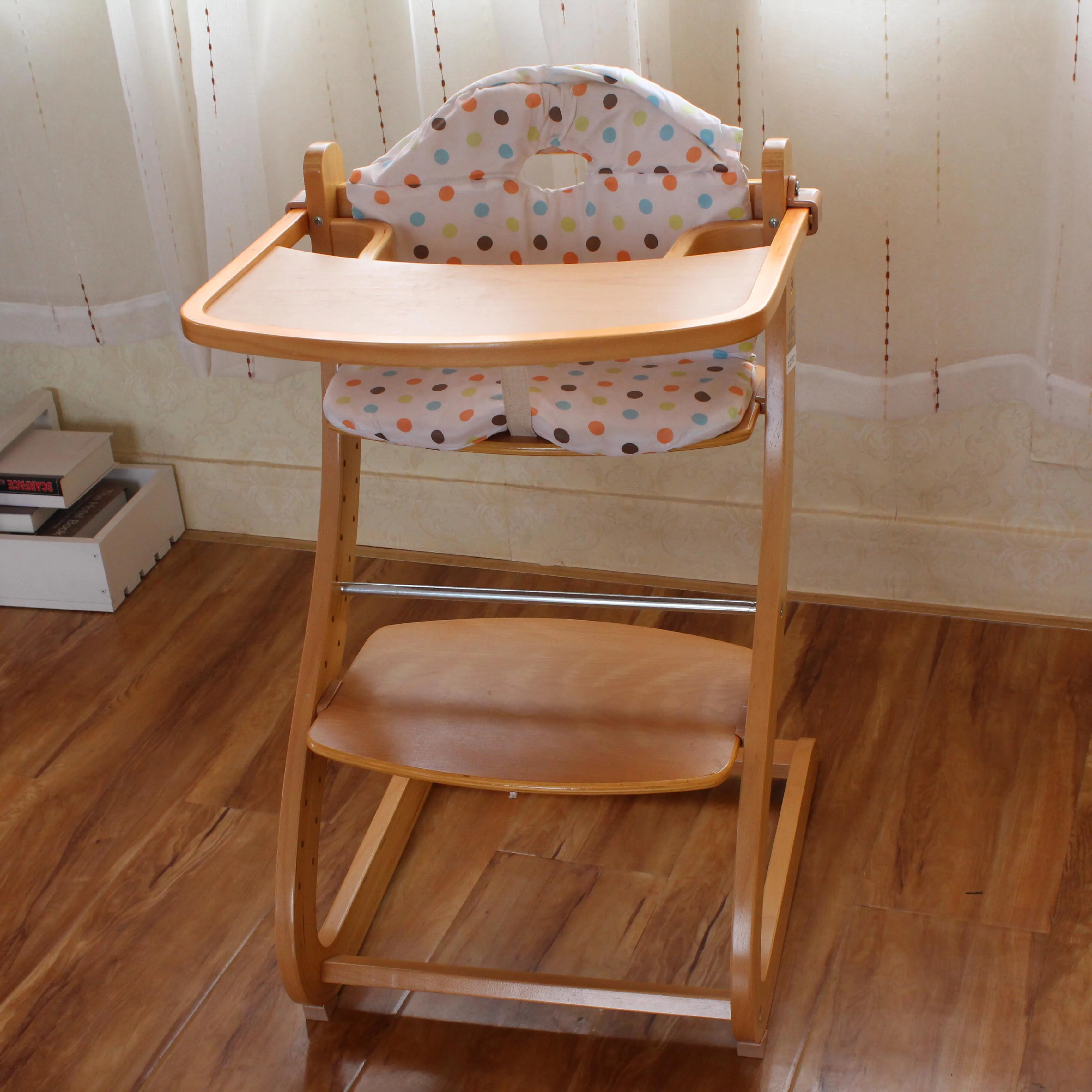  Высококачественный деревянный детский стул для кормления