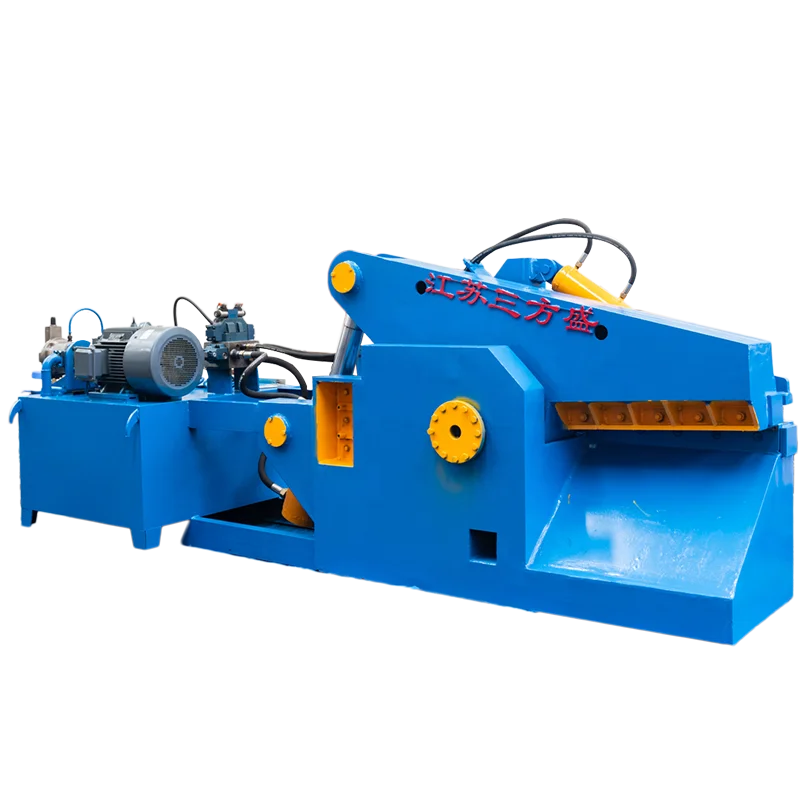 Q43-100 hydraulic shear for scrap metal