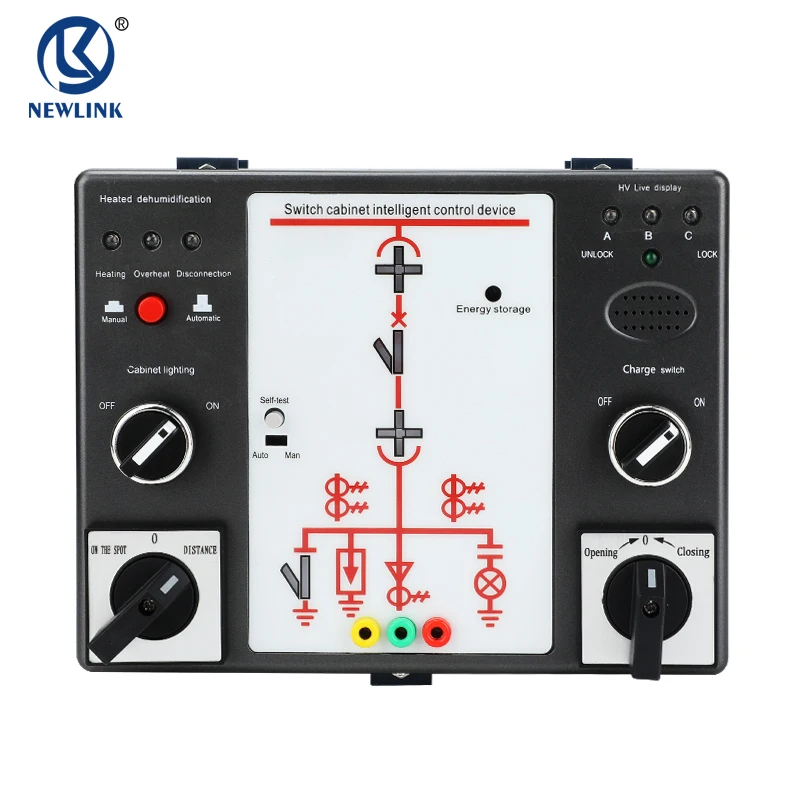Temperature and humidity measurement and LCD display switch controller electricity control switch