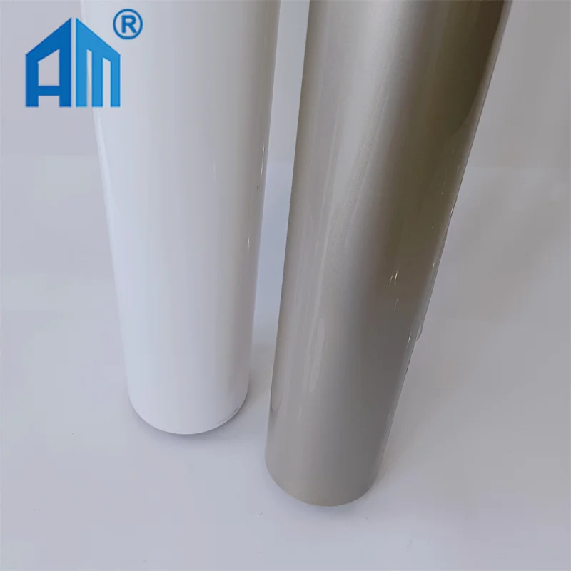 Клейкая пленка на клейкой основе из ПВХ водонепроницаемая клейкая матовая декоративная оконная