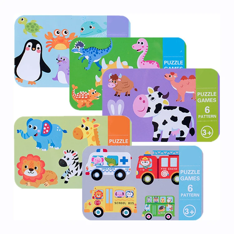 Suppliers custom wooden jigsaw montessori puzzle kids toys for children