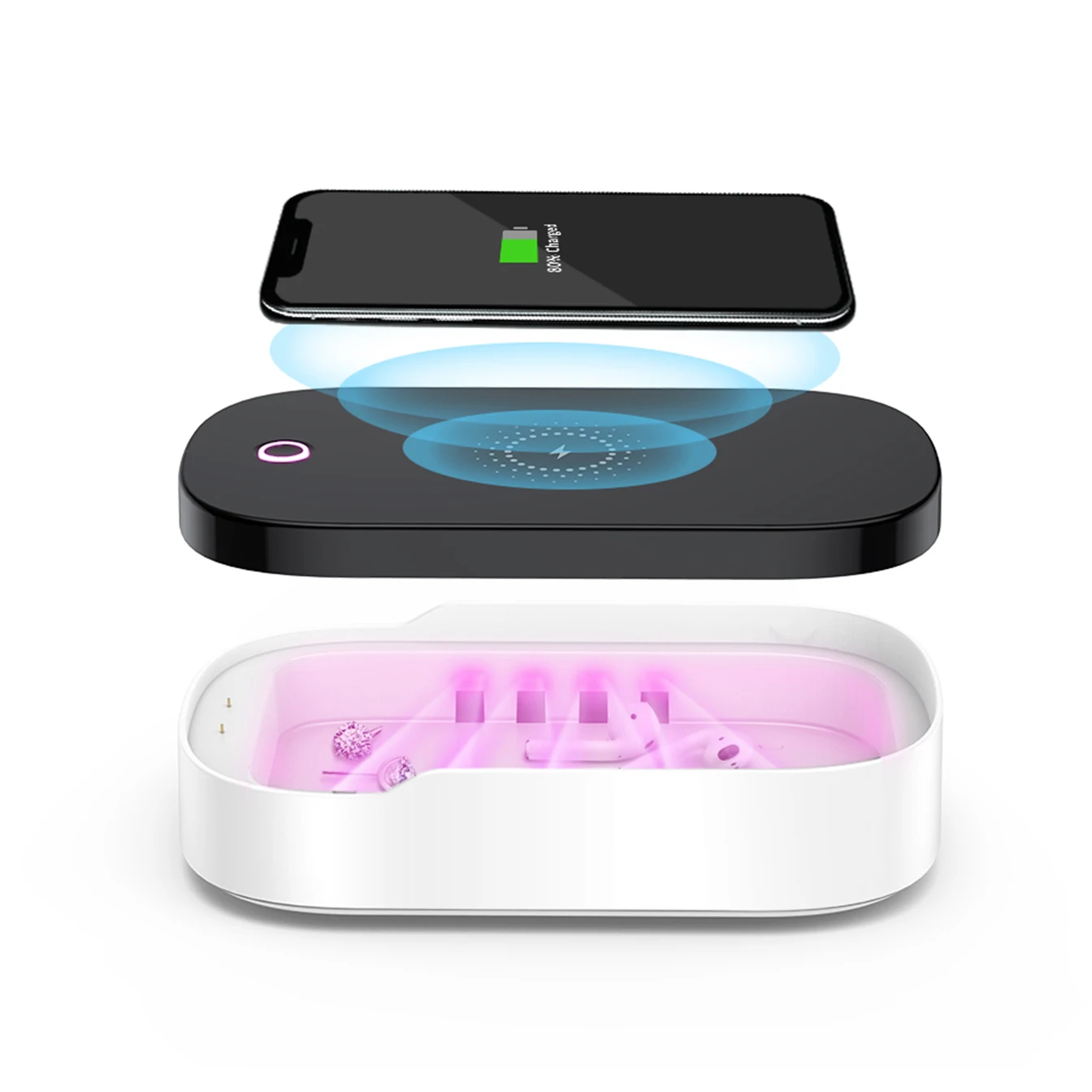 SCENTA беспроводное дезинфицирующее зарядное устройство для мобильного телефона портативный