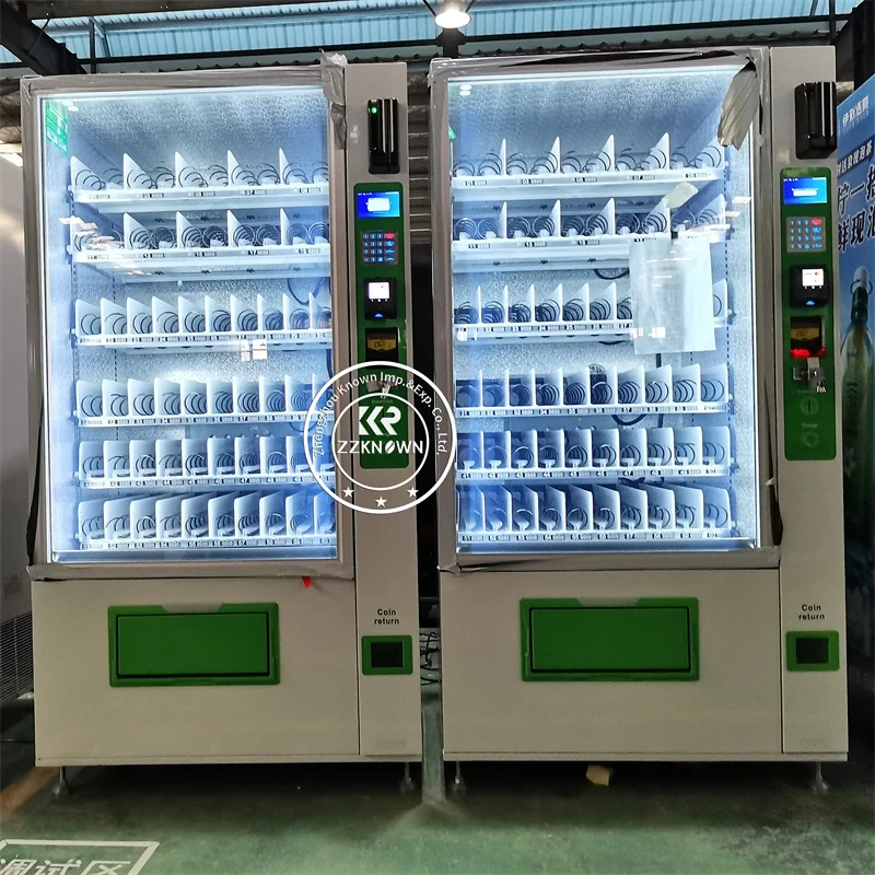 New style drink snack vending machine With Touch Screen Automatique Drink Selling Vending Machine For Drinks And Snacks