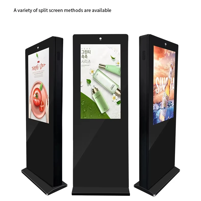 43' 55' 65' 75' High brightness Outdoor Digital Display With Android OS and CMS Control for Advertisement